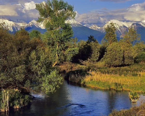 Mission Creek in the National Bison Range in Montana