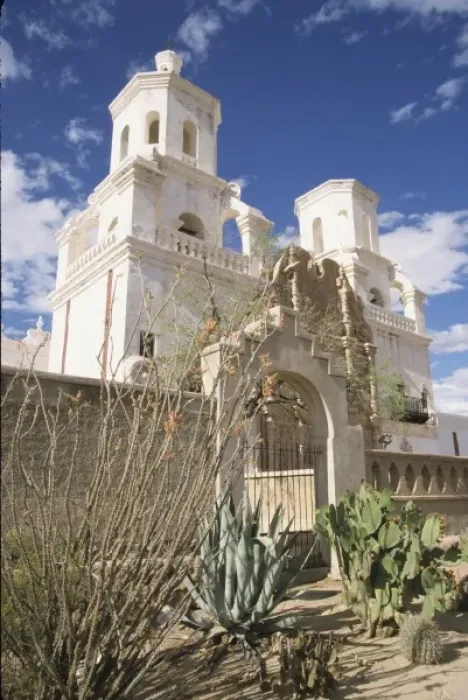 Framed Print : Mission San Xavier del Bac, founded 1700, Tucson, Arizona, United States Framed Print : Mission San Xavier del Bac, founded 1700, Tucson, Arizona, United States