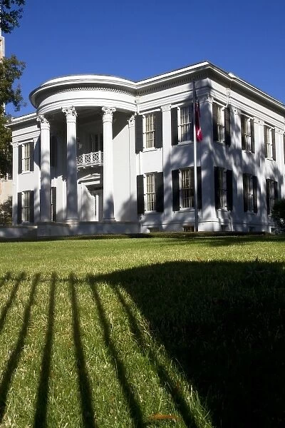 The Mississippi Governors Mansion in Jackson, Mississippi, USA