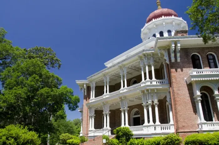 Framed Print : Mississippi, Natchez. Longwood historic home built in Oriental Villa style