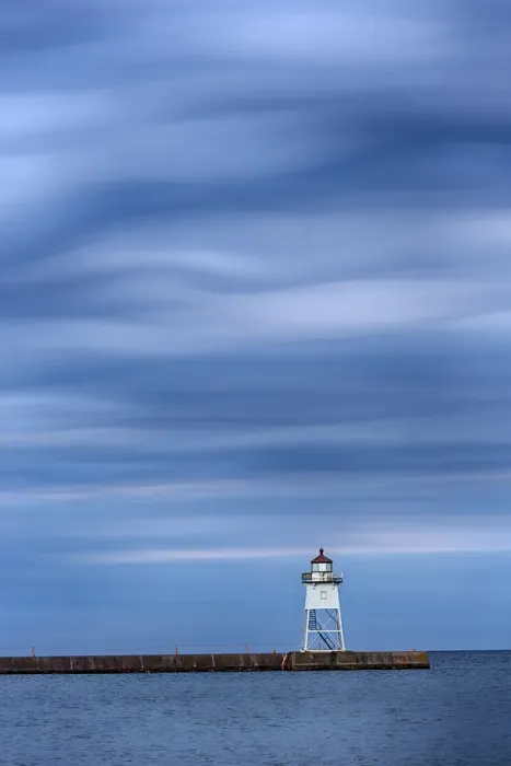Framed Print : MN, Grand Marais, Grand Marais Lighthouse Framed Print : MN, Grand Marais, Grand Marais Lighthouse