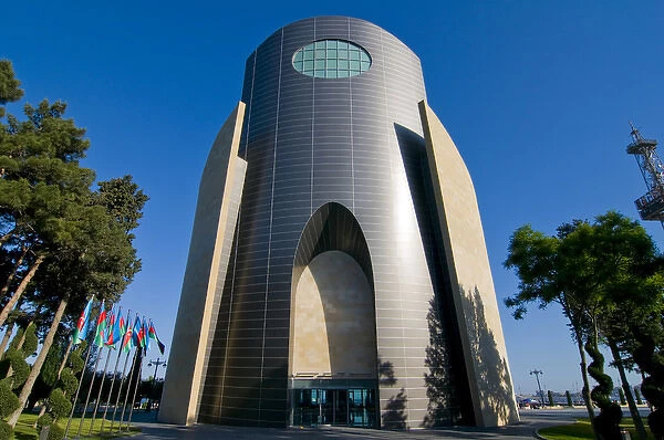 Modern building, Baku, Azerbaijan