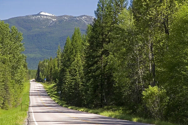 Montana Highway 83 near Kalispell, Montana