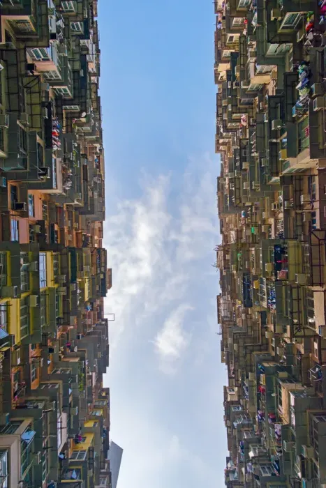 Framed Print : Montane Mansion in Quarry Bay, Hong Kong, China
