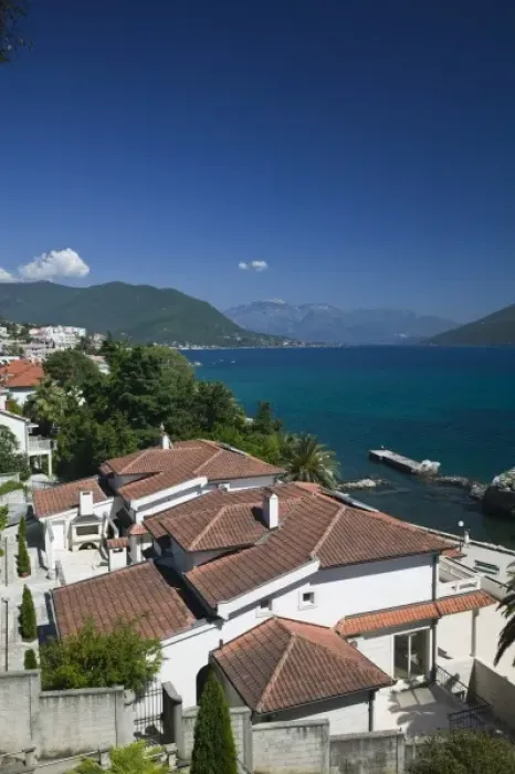 Framed Print : Montenegro, Herceg-Novi. Overview towards Herceg-Novi Bay Framed Print : Montenegro, Herceg-Novi. Overview towards Herceg-Novi Bay