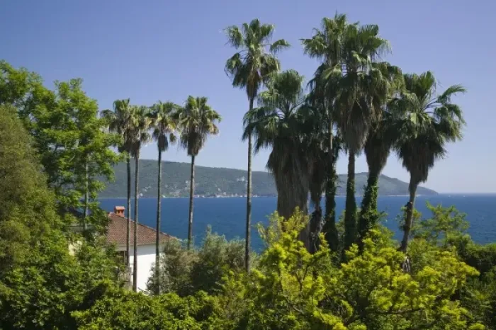 Framed Print : Montenegro, Herceg-Novi. Overview towards Herceg-Novi Bay