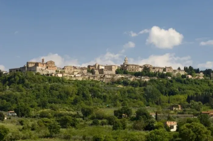 Framed Print : Montepulciano, Val d Orcia, Siena province, Tuscany, Italy