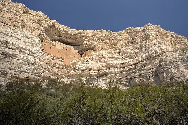 Montezuma Castle National Monument, Arizona. HDR image