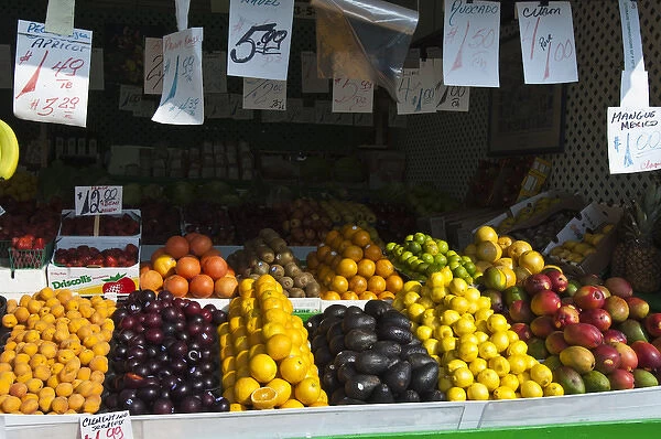 Montreal, Canada. Fruit at Jean-Talon Market