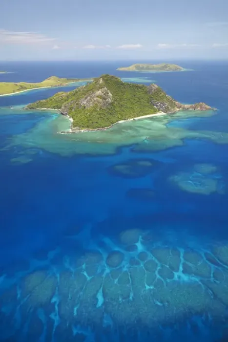 Framed Print : Monu Island, Mamanuca Islands, Fiji, South Pacific - aerial Framed Print : Monu Island, Mamanuca Islands, Fiji, South Pacific - aerial