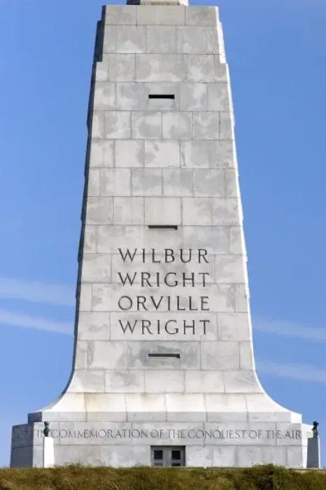Framed Print : Monument on Killdevil Hill at Kitty Hawk is part of the Wright Brothers National Monument at Manteo