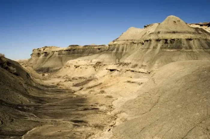 Framed Print : Moonscape Hills in Bisti Wilderness Badlands, New Mexico Framed Print : Moonscape Hills in Bisti Wilderness Badlands, New Mexico