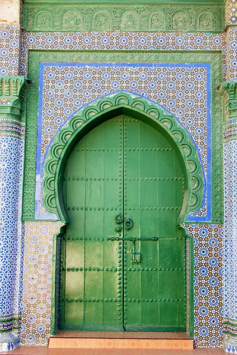 Framed Print : Moorish gate or doorway at the Sidi Bou Abid Mosque, Grand Socco, Old Medina, Tangier, Morocco, Africa Framed Print : Moorish gate or doorway at the Sidi Bou Abid Mosque, Grand Socco, Old Medina, Tangier, Morocco, Africa
