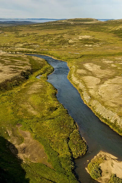 Moraine Creek (River), Katmai National Park and Reserve, Alaska, USA