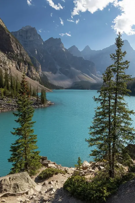 Framed Print : Moraine Lake, Banff National Park, Alberta, Canada