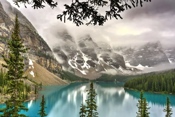 Framed Print : Moraine lake in the valley of the ten peaks in the Alberta, Canada Rocky Mountains Framed Print : Moraine lake in the valley of the ten peaks in the Alberta, Canada Rocky Mountains