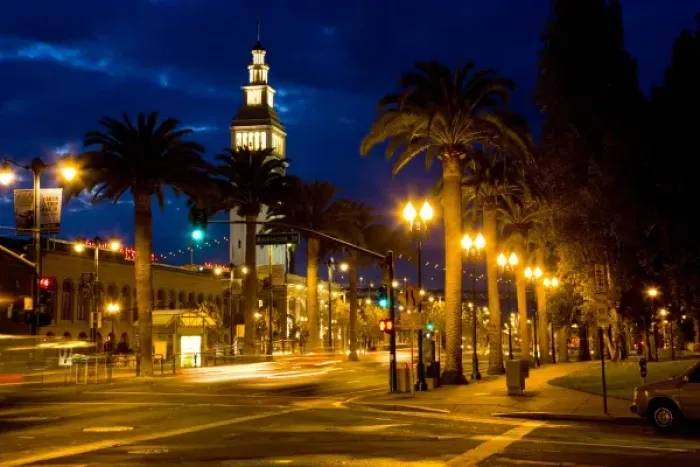 Framed Print : Mornings first light on the Ferry Terminal Building San Fancisco, California Framed Print : Mornings first light on the Ferry Terminal Building San Fancisco, California