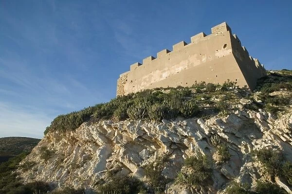 MOROCCO, Atlantic Coast, AGADIR: Small fortress on the way to the Mountainside Ancient