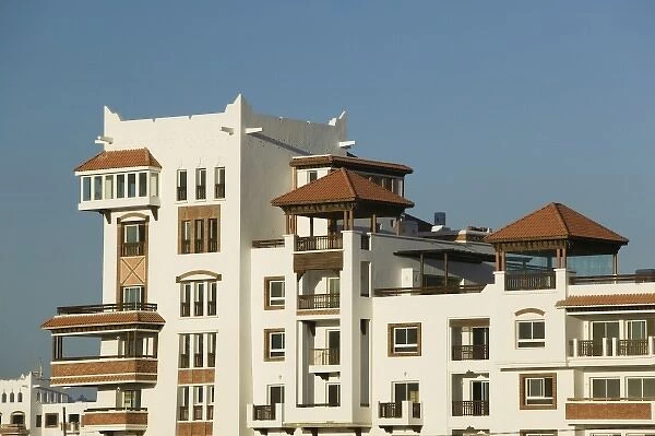 MOROCCO, Atlantic Coast, AGADIR: Condo Building along Agadir Beach