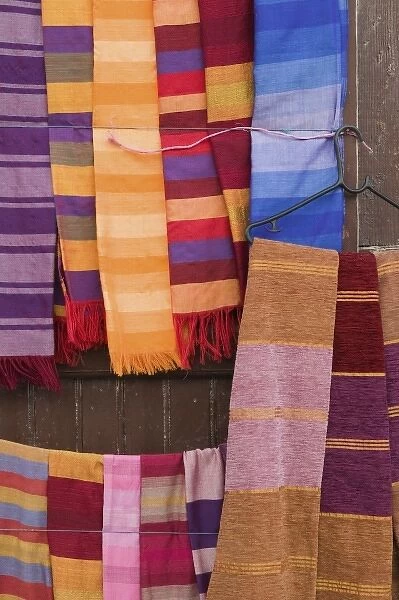 MOROCCO, Atlantic Coast, ESSAOUIRA: Moroccan Fabrics