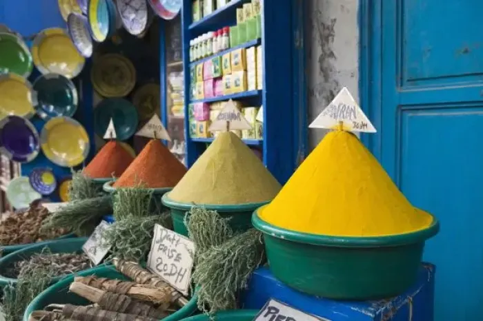 Framed Print : MOROCCO, Atlantic Coast, ESSAOUIRA: Spice Market Framed Print : MOROCCO, Atlantic Coast, ESSAOUIRA: Spice Market
