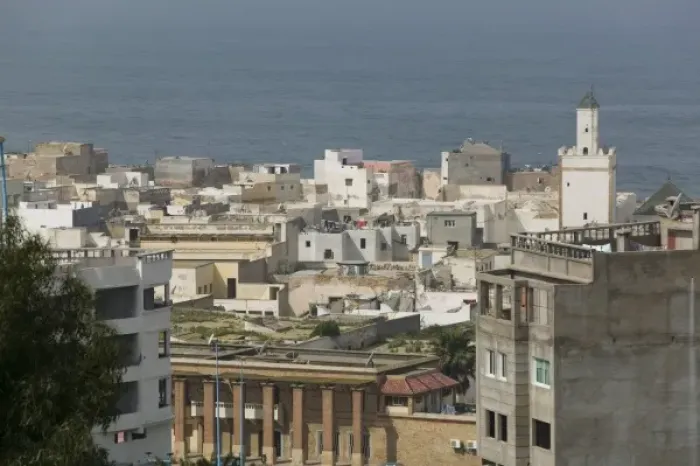 Framed Print : MOROCCO, Atlantic Coast, SAFI: Town View  /  Morning