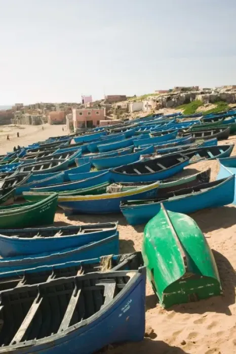 Framed Print : MOROCCO, Atlantic Coast, TIFNITE: Coastal Fishing Village south of AGADIR Fishing Boats Framed Print : MOROCCO, Atlantic Coast, TIFNITE: Coastal Fishing Village south of AGADIR Fishing Boats