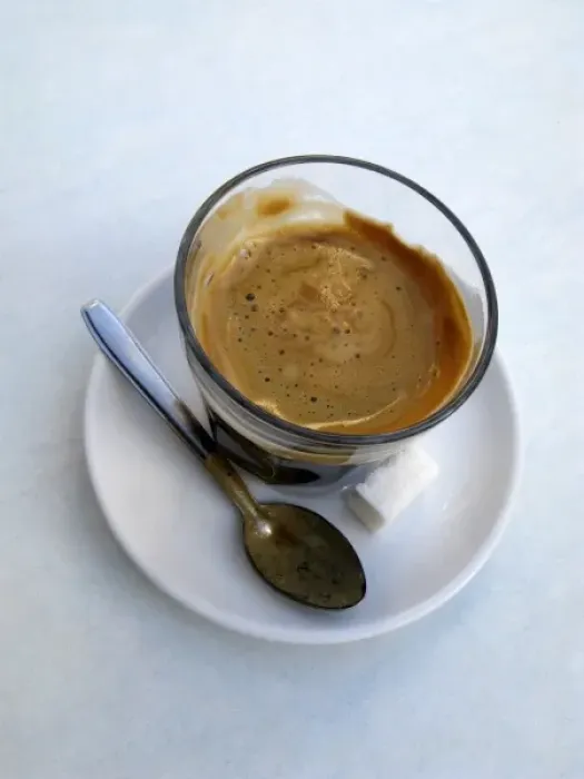 Framed Print : Morocco, Cafe drink