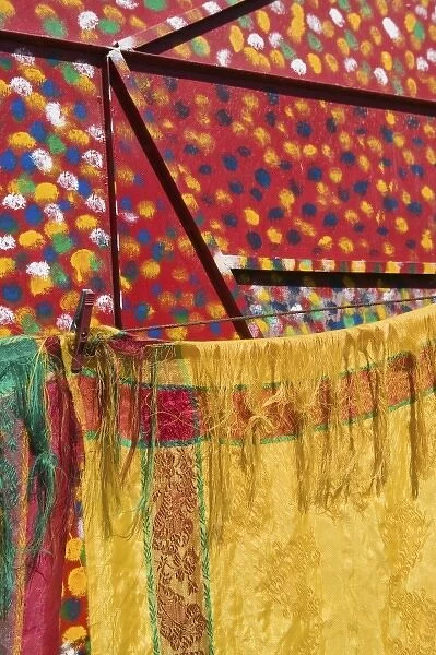MOROCCO, Dades Valley, DADES GORGE: Colorful Shop Wall
