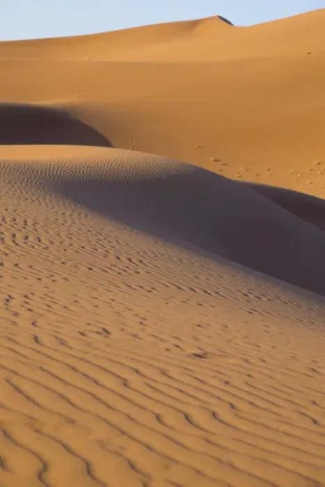 Framed Print : Morocco, Erg Chegaga (or Chigaga) is a Saharan sand dune (approximately 40 km to 15 km wide) Framed Print : Morocco, Erg Chegaga (or Chigaga) is a Saharan sand dune (approximately 40 km to 15 km wide)