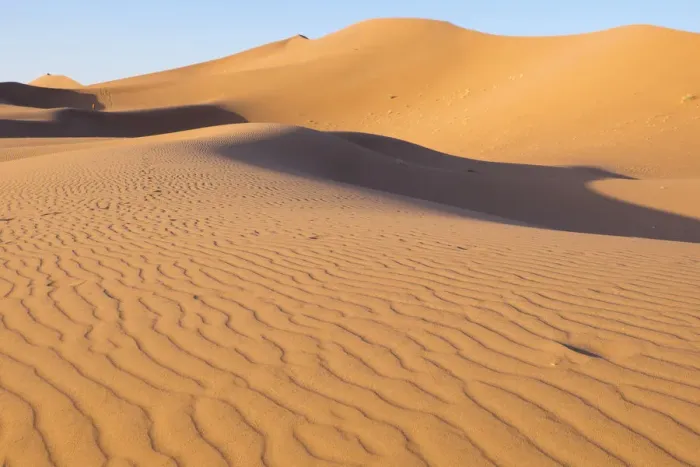 Framed Print : Morocco, Erg Chegaga (or Chigaga) is a Saharan sand dune (approximately 40 km to 15 km wide) Framed Print : Morocco, Erg Chegaga (or Chigaga) is a Saharan sand dune (approximately 40 km to 15 km wide)