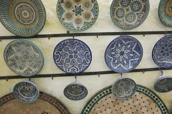 MOROCCO, Fes: Fes El, Bali (Old Fes), Traditional Pottery