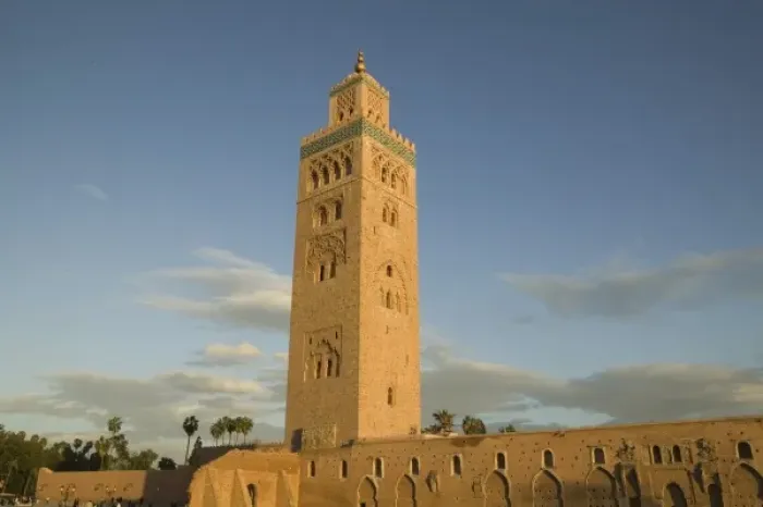Framed Print : MOROCCO, MARRAKECH: Koutoubia Mosque (b. 1199) Sunset Framed Print : MOROCCO, MARRAKECH: Koutoubia Mosque (b. 1199) Sunset