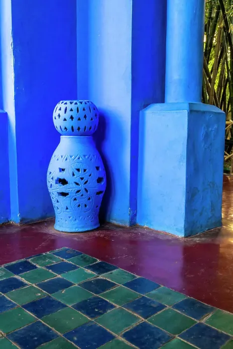 Framed Print : Morocco, Marrakech. Majorelle Garden (Jardin Majorelle) Framed Print : Morocco, Marrakech. Majorelle Garden (Jardin Majorelle)