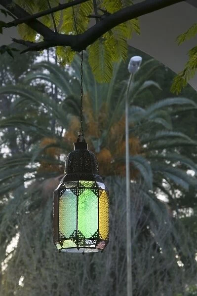 MOROCCO, Souss Valley, TAROUDANT: Hotel Palais Salam Palace, Entrance Light  /  Morning