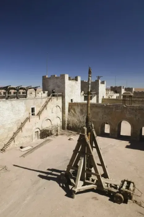 Framed Print : MOROCCO, South of the High Atlas, OUARZAZATE: Moroccan Hollywood: Film set castle