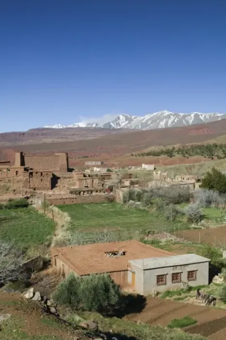 Framed Print : MOROCCO, South of the High Atlas, TIZI, N, TICHKA Pass Road: AGOUIM Village Framed Print : MOROCCO, South of the High Atlas, TIZI, N, TICHKA Pass Road: AGOUIM Village
