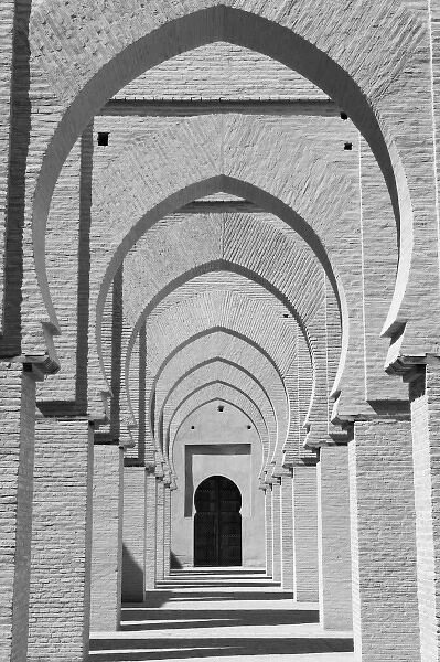 MOROCCO-Tizi-N-Test Pass Road-TIN MAL: Tinmal Mosque (b. 1153)-Interior