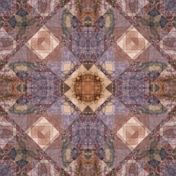 Framed Print : Mosaic floor kaleidoscope abstract Framed Print : Mosaic floor kaleidoscope abstract