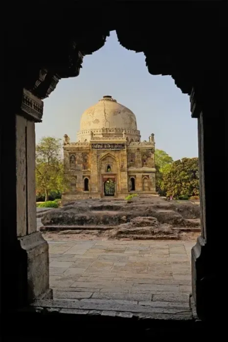 Framed Print : Mosque of Sheesh Gumbad, Lodhi Gardens, New Delhi, India Framed Print : Mosque of Sheesh Gumbad, Lodhi Gardens, New Delhi, India