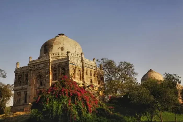Framed Print : Mosque of Sheesh Gumbad, Lodhi Gardens, New Delhi, India