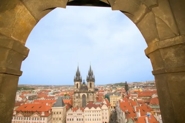 Framed Print : Mother of God in front of Tyn, Czech Republic, prague Framed Print : Mother of God in front of Tyn, Czech Republic, prague