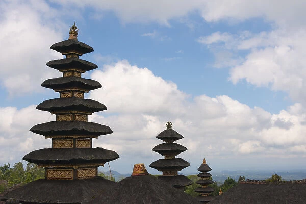 Mother Temple of Besakih, the most important, largest and holiest temple of Hindu religion in Bali