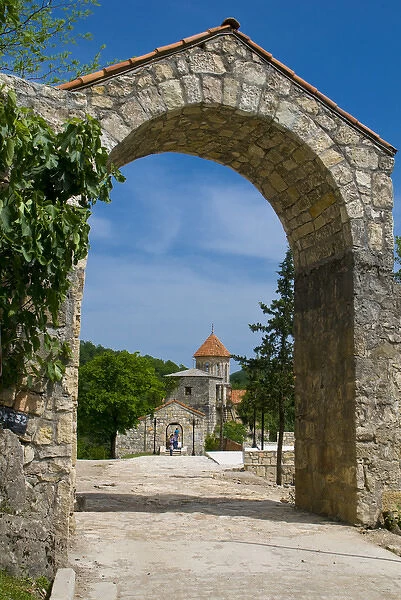 The Motsameta monastery near Kutaisi, Georgia