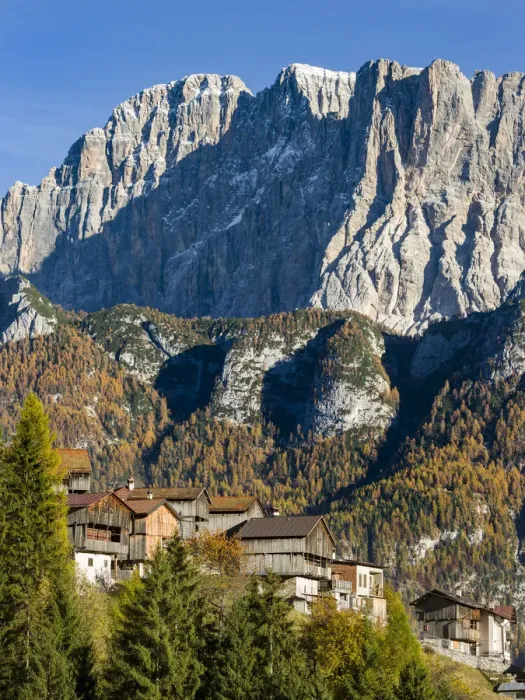 Framed Print : Mount Civetta in the Veneto. La Civetta is one of the icons of the Dolomites