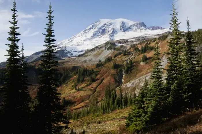 Framed Print : Mount Rainier National Park, autumn Framed Print : Mount Rainier National Park, autumn