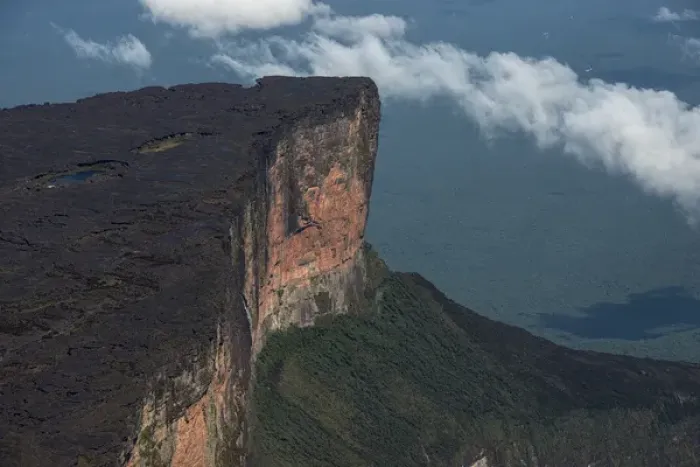 Framed Print : Mount Roraima Pakaraima Mountains Near Phillipai West GUYANA South America Mount