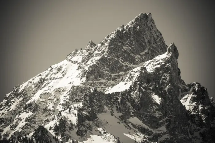 Framed Print : Mount Teewinot in winter, Grand Teton National Park, Wyoming USA Framed Print : Mount Teewinot in winter, Grand Teton National Park, Wyoming USA