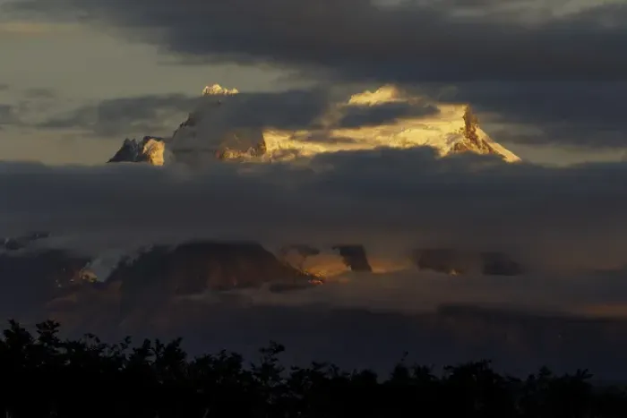 Framed Print : Mountain at sunrise, Torres del Paine National Park, Chile, Patagonia, South AmericaPatagonia Framed Print : Mountain at sunrise, Torres del Paine National Park, Chile, Patagonia, South AmericaPatagonia