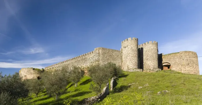 Framed Print : Mountain village and castle Evoramonte in the Alentejo. Europe, Southern Europe Framed Print : Mountain village and castle Evoramonte in the Alentejo. Europe, Southern Europe
